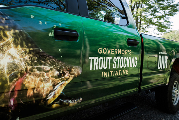 Governor's Trout Stocking Initiative Truck Wrap